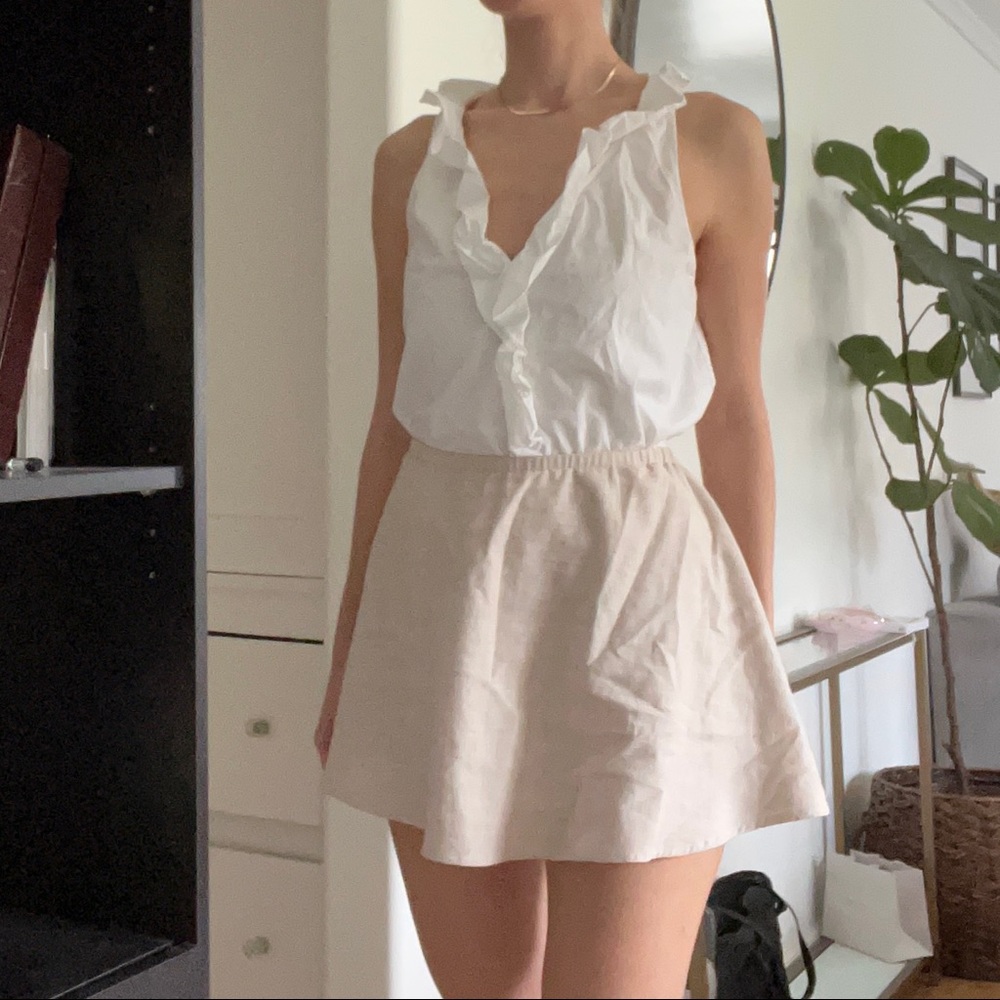 Ruffled blouse